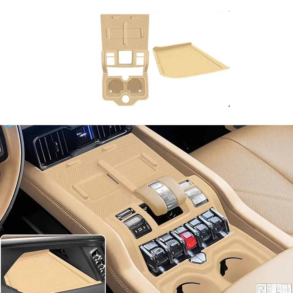 

Silicone Storage Box For BYD Formula T Leopard Center Console Armrest Box Internal Storage Rack Modified