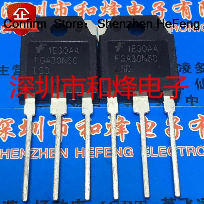 5PCS-10PCS FGA30N60LSD  TO-3P 600V 30A    Really Stock Best Quality Guarantee Transistor Fast Shipping Quality