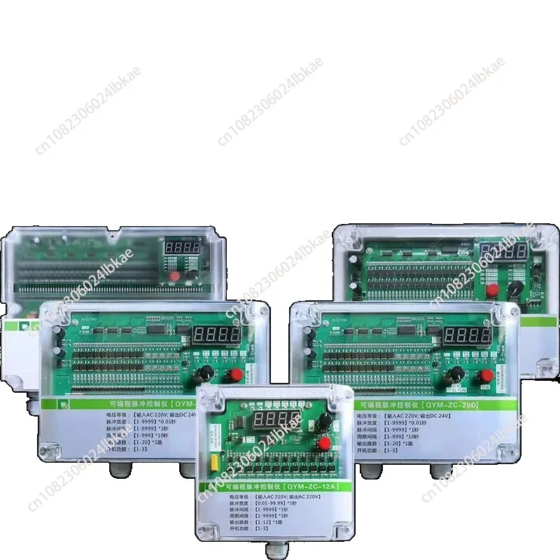 

Pulse Controller Programmable Dust Removal 24V220V Solenoid Valve Cleaning Spray Controller