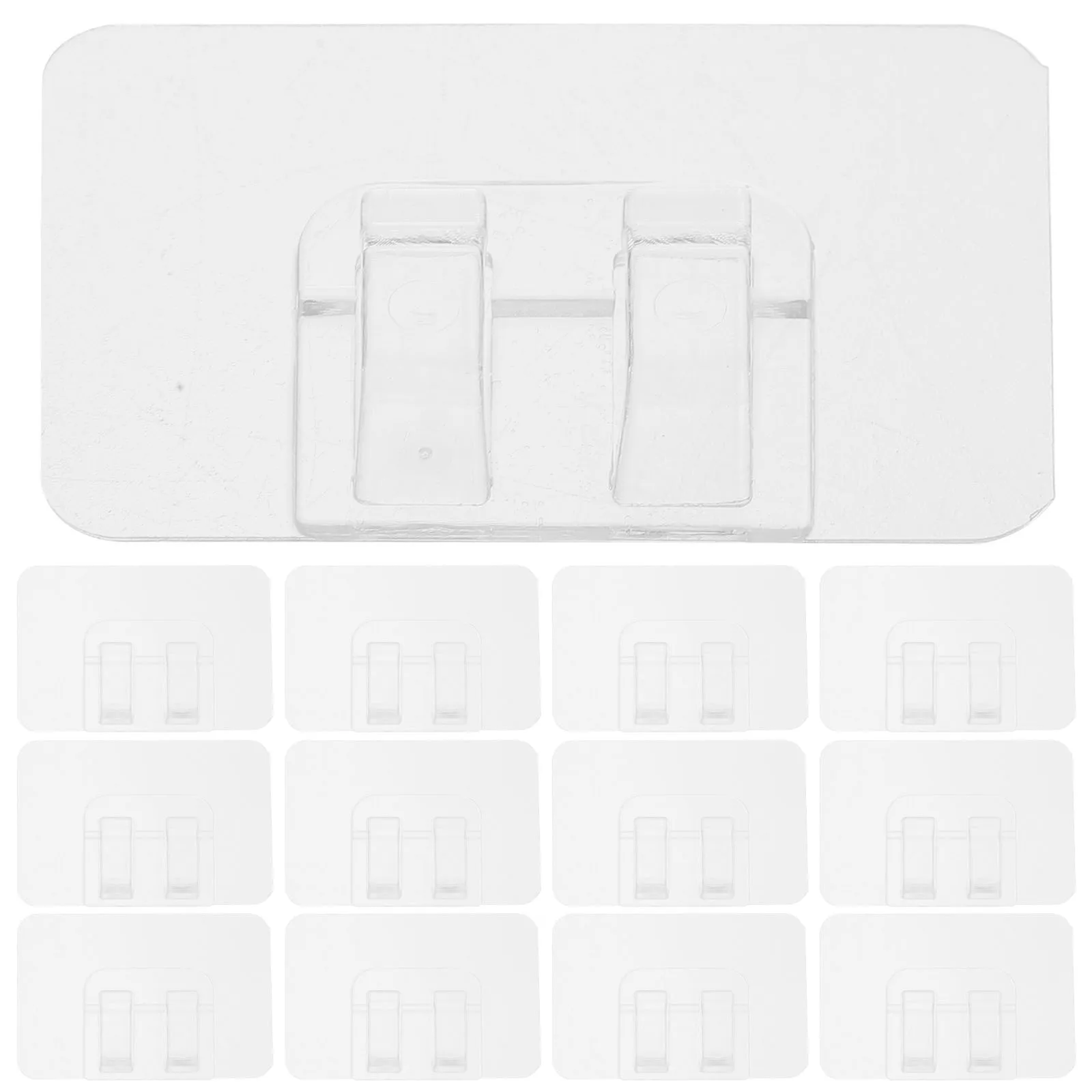 

50Pcs Outdoor Light Clips Transparent Cable Holders for Christmas String Lights Easy Install Hanging Hooks Indoor Outdoor