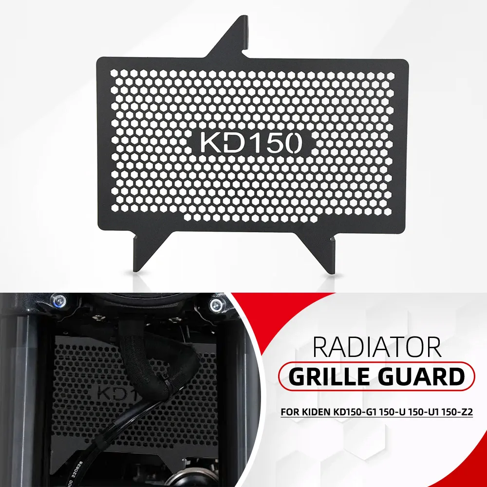 

For KIDEN KD150-G1 150-U 150-U1 150-Z2 Motorcycle Radiator Protective Cover Grill Guard Grille Water Tank Protector Accessories