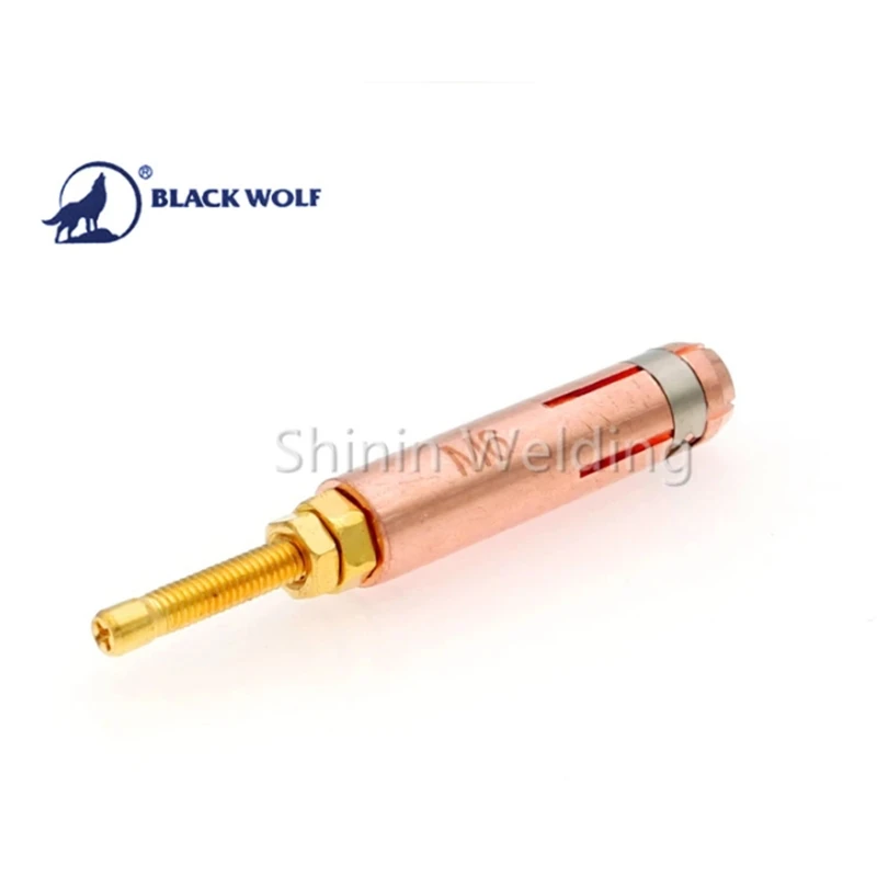 10pcs Black Wolf  Stud Welding Chuck Collet M3 M4 M5 M6 M8 M10 for CD Capacitor Discharge Stud stud welding torch collet