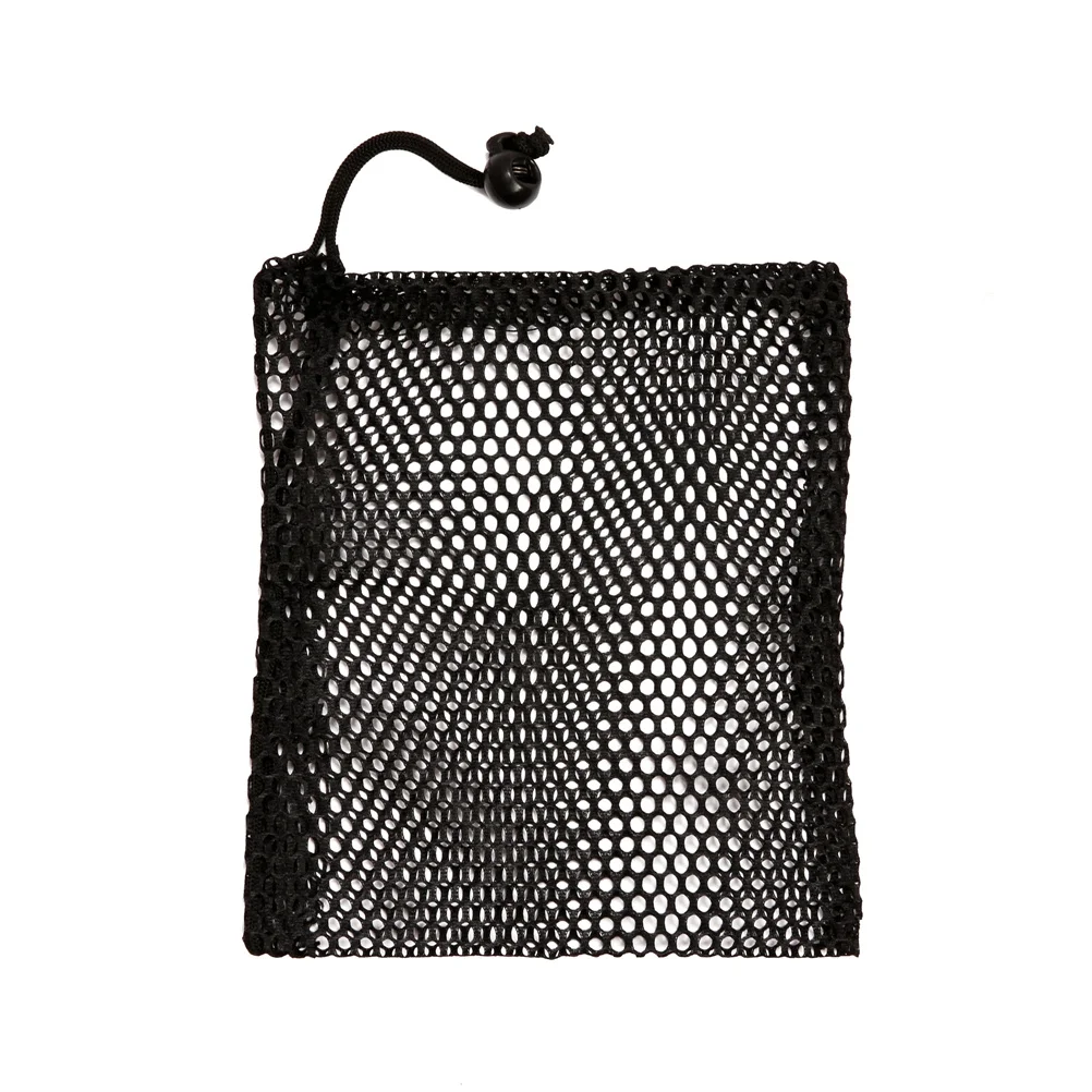 

3Pcs Heavy Duty Mesh Net Bag for Golf Ball Organization Large Drawstring Pouch Storage for Tennis Training Lightweight
