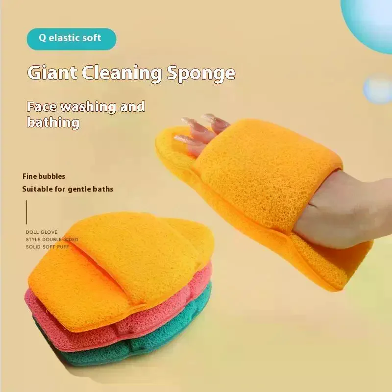 1 stücke Wiederverwendbare Weiche Gesichts Waschen Puffs Gesicht Reinigung Schwamm Pad Reinigung SPA Massage Make-Up Tiefen Entferner Zu Mitesser werkzeug