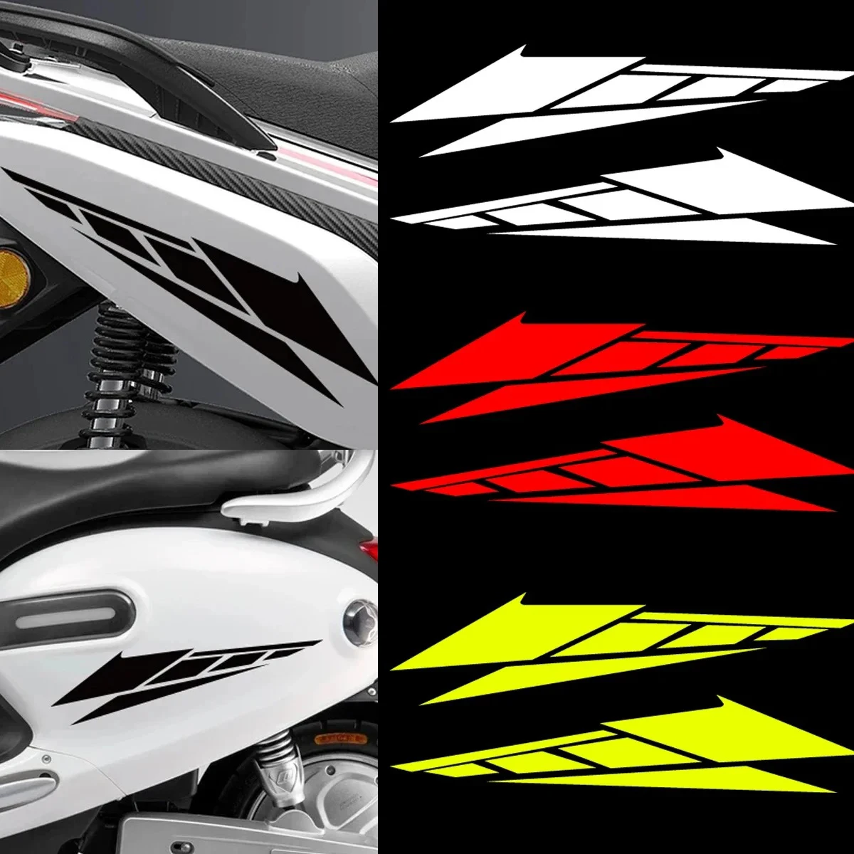 

Revs Motorcycle Front Fender Moto Body Side Head Tail Box Reflective Vinyl Stickers Accessories Decal for YAMAHA NMAX XMAX TMAX