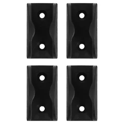 Polia posicionador do armário para porta deslizante, guia de piso, Barn Track, Hardware, inferior chuveiro guias, Mount for Gate, 4 PCs