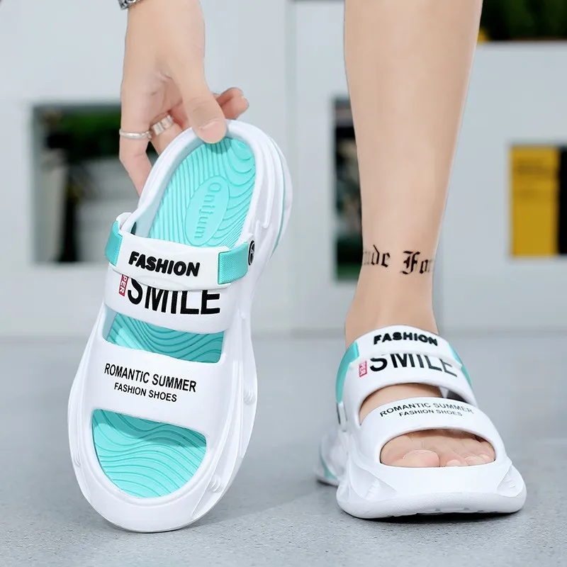 2024 New Men Sandals Slippers Summer Shoes EVA Super Soft Thick Soled Slides Outdoor Casual Sandals Beach Shoes Fashion 2024