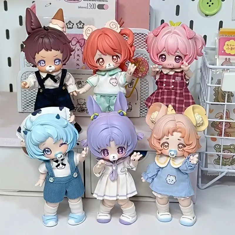 

Подлинная Come4free Bonnie Dessert детский сад 1/12 серия BJD милая фигурка слепая коробка модный модный декор для рабочего стола подарок