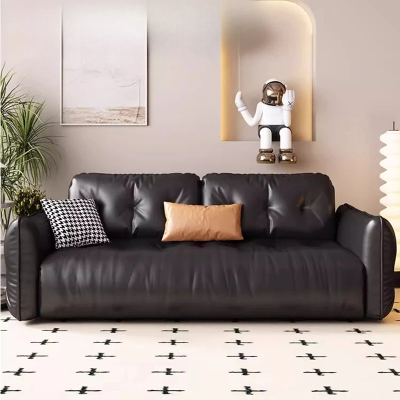 

Итальянский минималистичный диван-кровать с когтеточками, складной выдвижной односпальный двухместный маленькая квартира, современный простой интернет-знаменитости