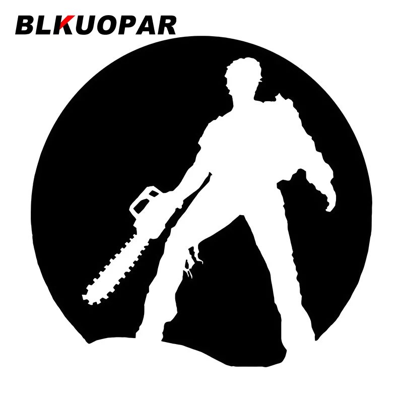 BLKUOPAR Evil Dead Ash Car Stickers Waterproof Sunscreen Holographic Occlusion Scratch Laser Decal Motorcycle Decoration