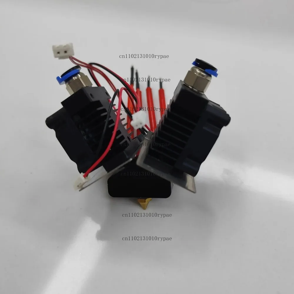 For  3D Printer Accessories 2-in-1-out Extrusion Head Kit A30M Color-mixing Y-type Extruder Nozzle