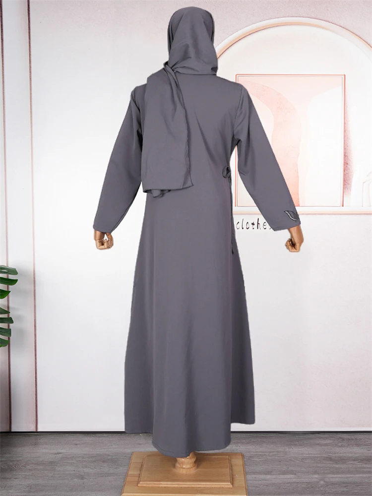 Abaya Dubai Turkey Muslim Hijab Dress Elegant Long Sleeve Maxi Robe Ladies Islamic Clothing Party Evening Gown Caftan Marocain