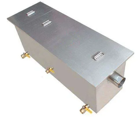 

No Power Restaurant Stainless Steel 1tph Grease Trap for Oil Interceptor/oily Water Separator