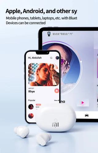 Imagen 2 del producto Xiaomi-auriculares inalámbricos Mijia Buds Pro, cascos con Bluetooth, reducción de ruido, sonido estéreo HiFI, micrófono incorporado