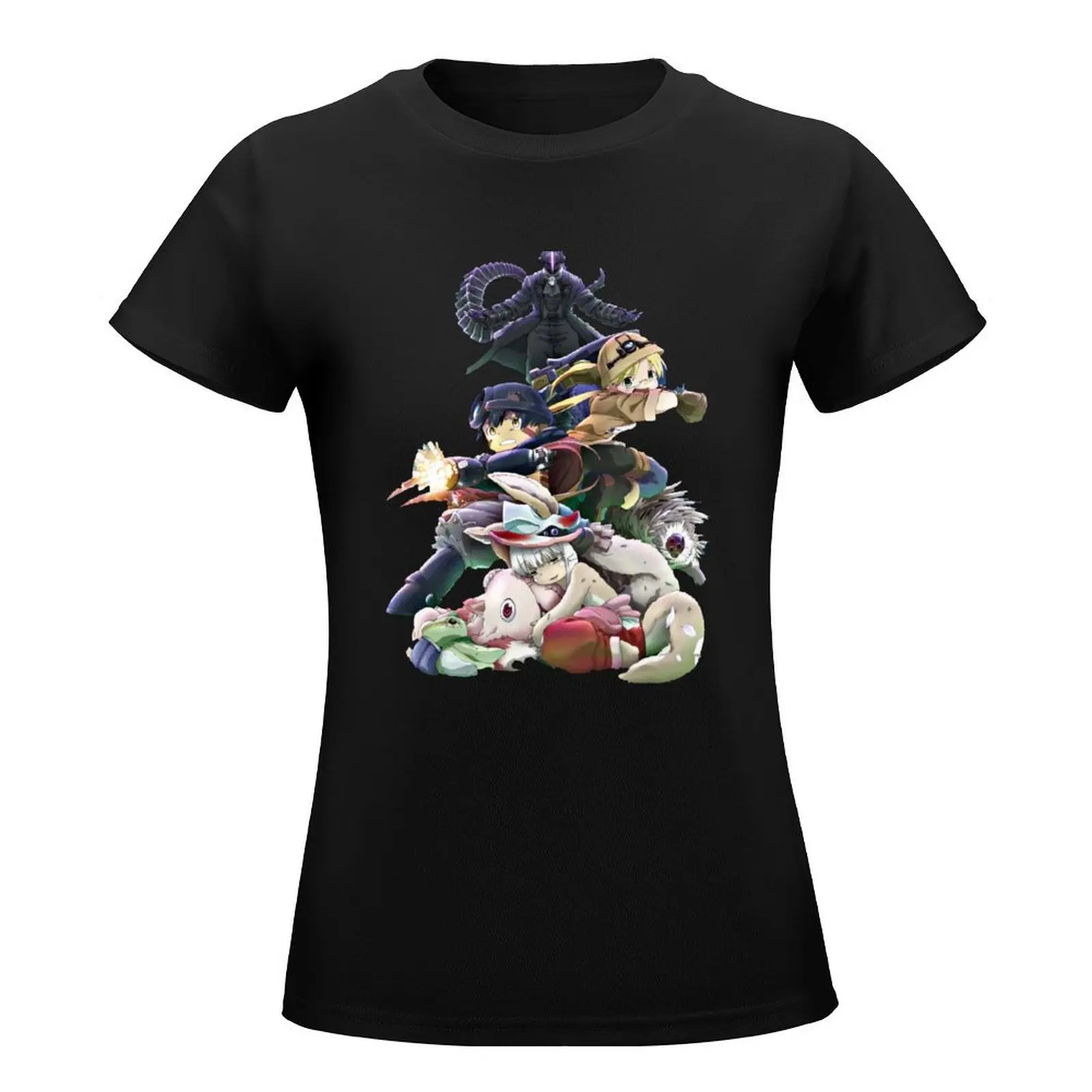 Made in Abyss Anime T-Shirt cute tops hippie clothes t-shirts for Women graphic tees