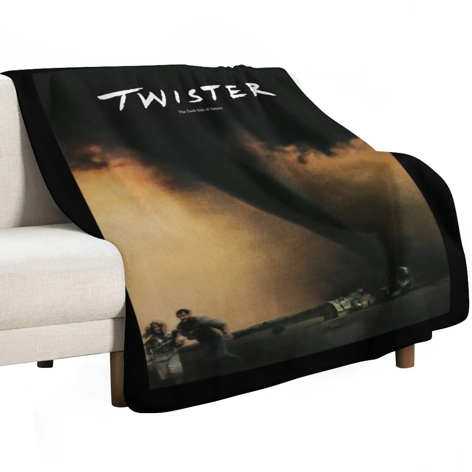 

Mans Twister 1996 Movie Fashion Leisure Round Neck Throw Blanket valentine gift ideas Shaggy Flannel Fabric Flannels Blankets
