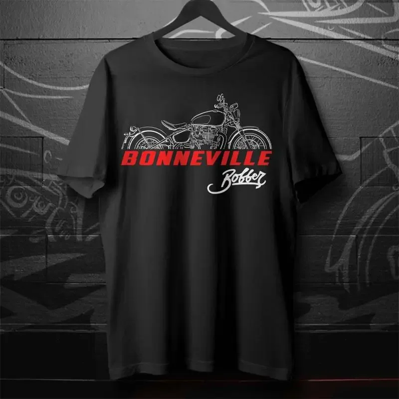Illustration For A Bonnevile Bobber Fans Motorcycle T Shirt