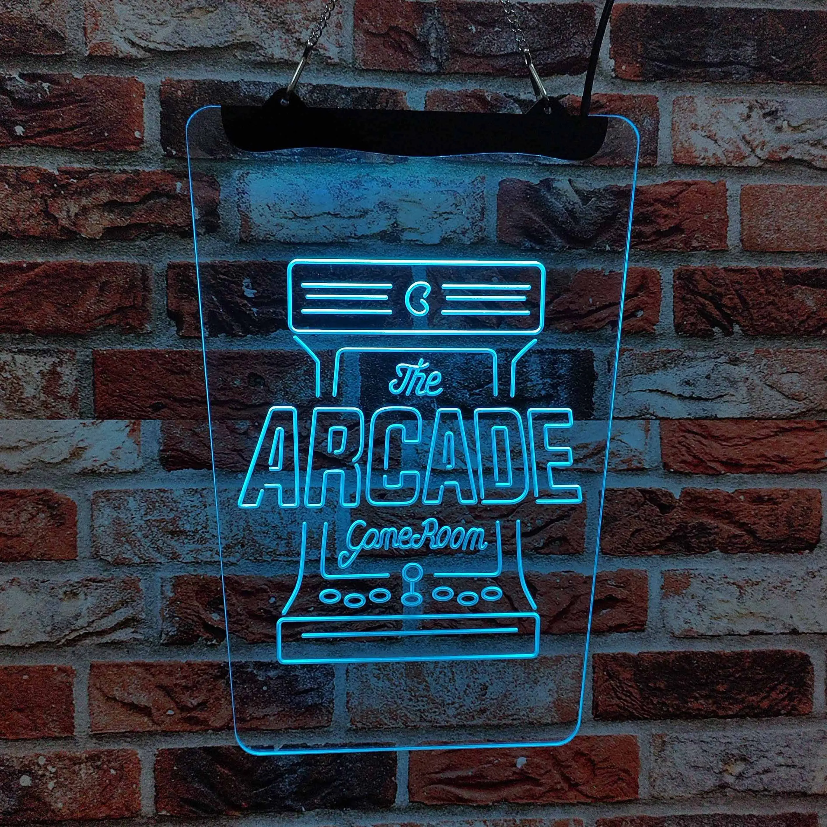 Arcade game Room console LED Neon signs - unique 3D carved interior decoration wall art, suitable for bars, shops, bedroom decor