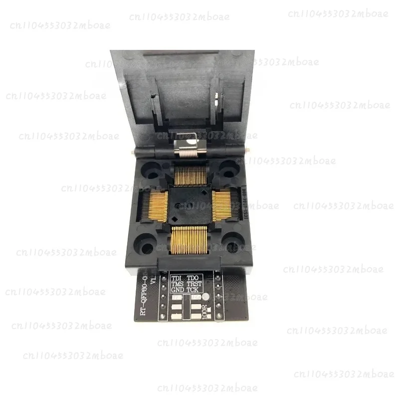 CPU MCU Read and Write Clamshell Seat II 80 Feet QFP80 Burning Seat, Inverter Air Conditioner