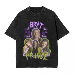 Brat Prince Hearts Version Interview With The Vampire Washed T-Shirt Man T Shirts Beach O Neck Tee Shirt Big Size Clothes