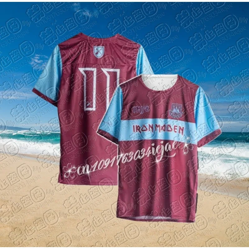 

2025 Summer Hot Selling Football Jersey Man and Woman Training Clothe Breathable and Comfortable Short Sleeves leisure Top
