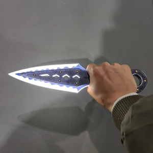 Apex legends herança armas wraith kunai plástico luminoso cosplay jogo espadas anime figuras modelo coleção brinquedo para crianças 10 principais vendas apex legends luminária - №3
