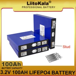 LiitoKala 3.2V 100Ah LiFePO4 battery pack DIY 12V 24V 3C Lithium iron phospha Motorcycle Electric Car motor batteries duty-free