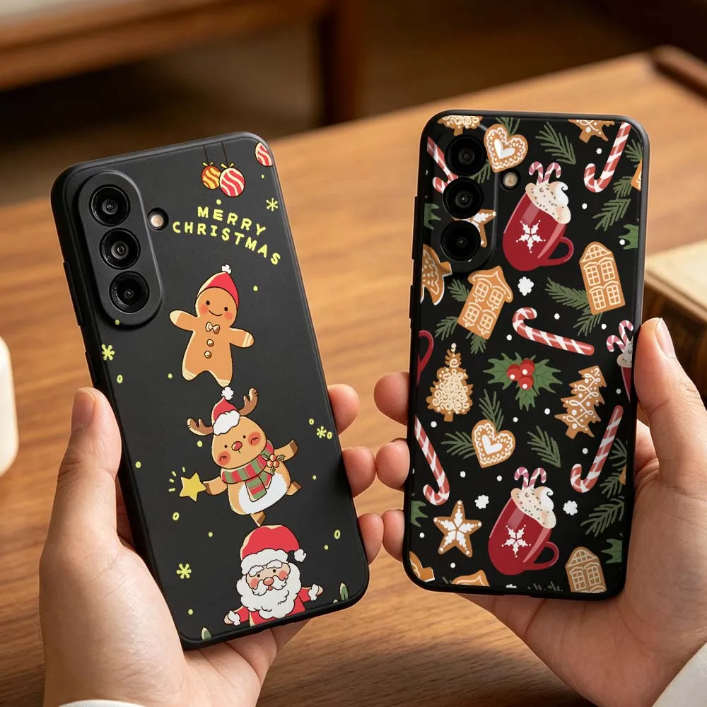 Santa Claus Deer Cover For Samsung Galaxy A30 A26 A25 A23 A21 A17 A16 A15 A14 A13 A07 A06 A05 Phone Case