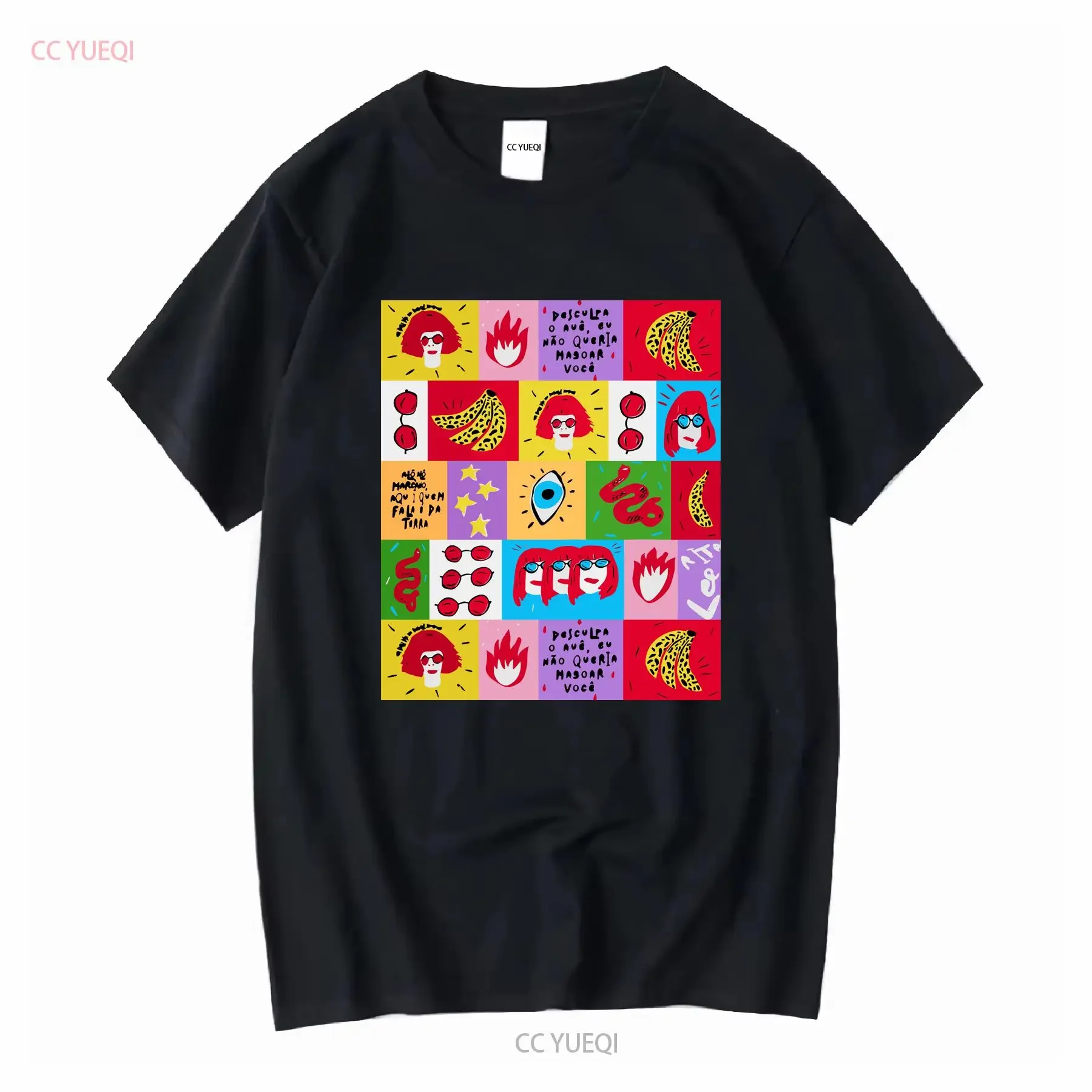 نادر ريتا لي المغني القطن للمروحة الأبيض كل حجم تي شيرت TMB760 خمر غسلها تنفس عادية تنوعا الموضة