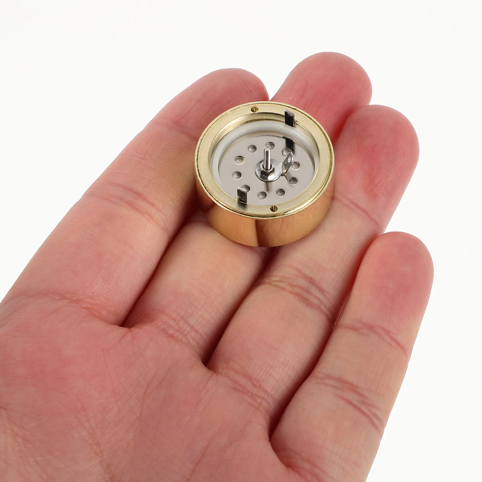 

Condenser Microphone Capsule Gold-Plated Diaphragm Core For Studio Recording Replacement Mic Cartridge Clear Sound Portable