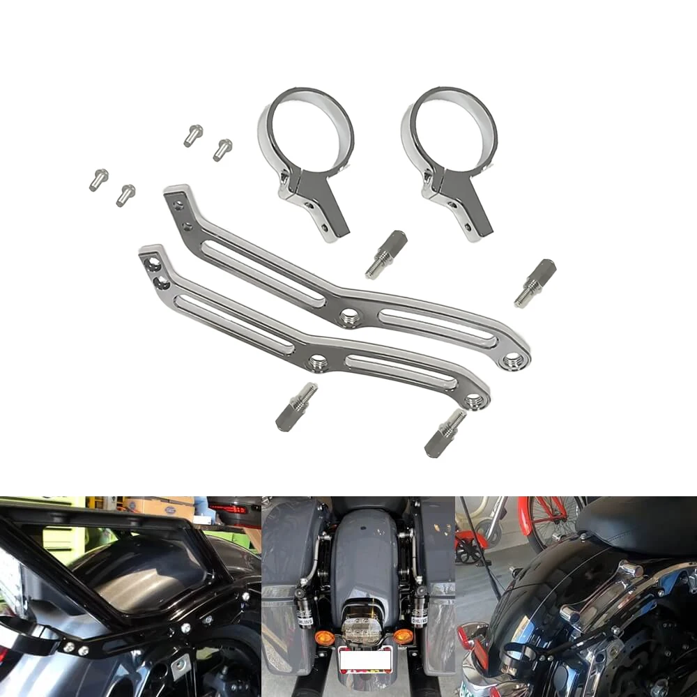 

Motorcycle Shock Absorber Suspension Reservoirhalterungen Remote Reservoir Brackets Mount For Harley Touring 2014-2023