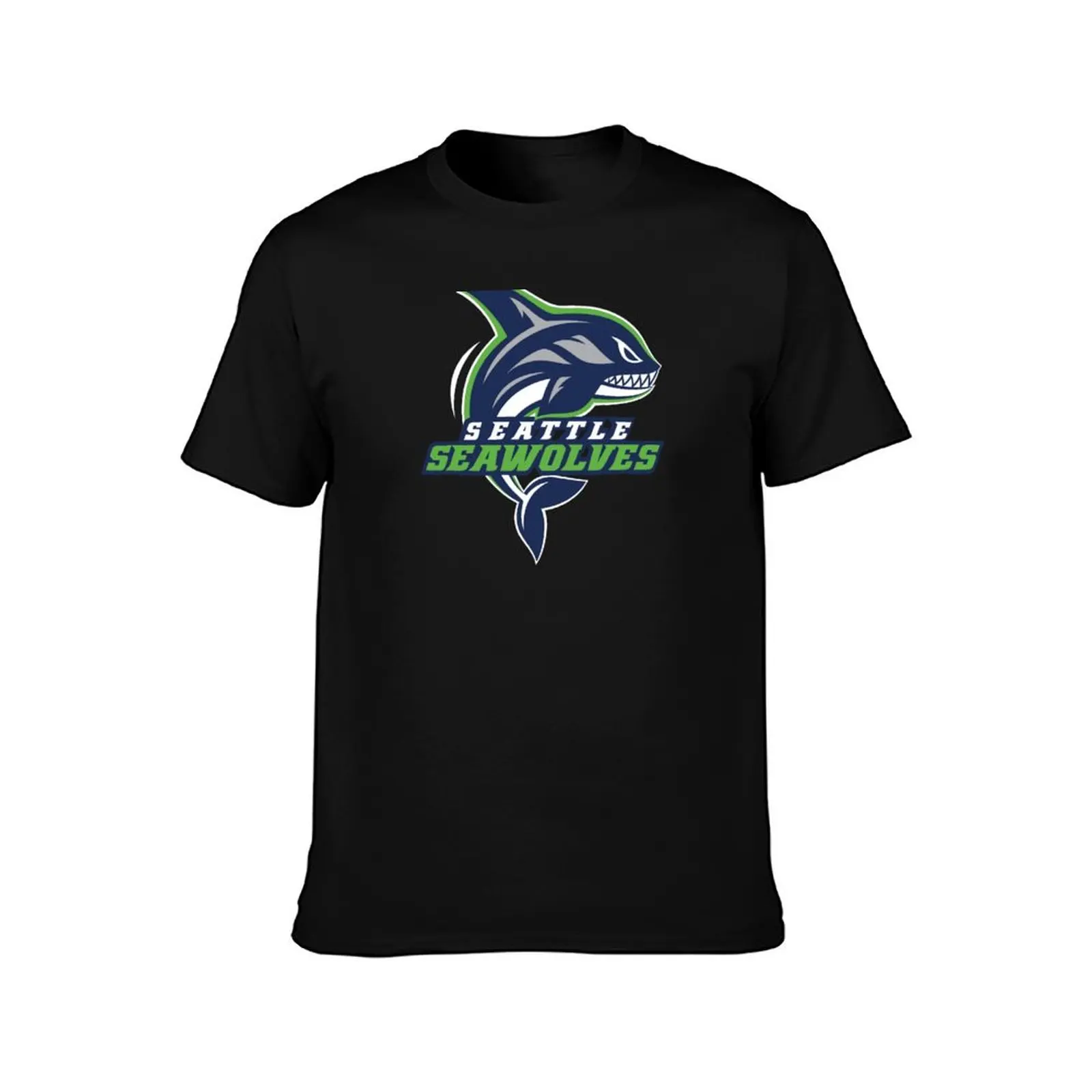 The Seattle Seawolves T-Shirt Big Size Simple T-Shirt