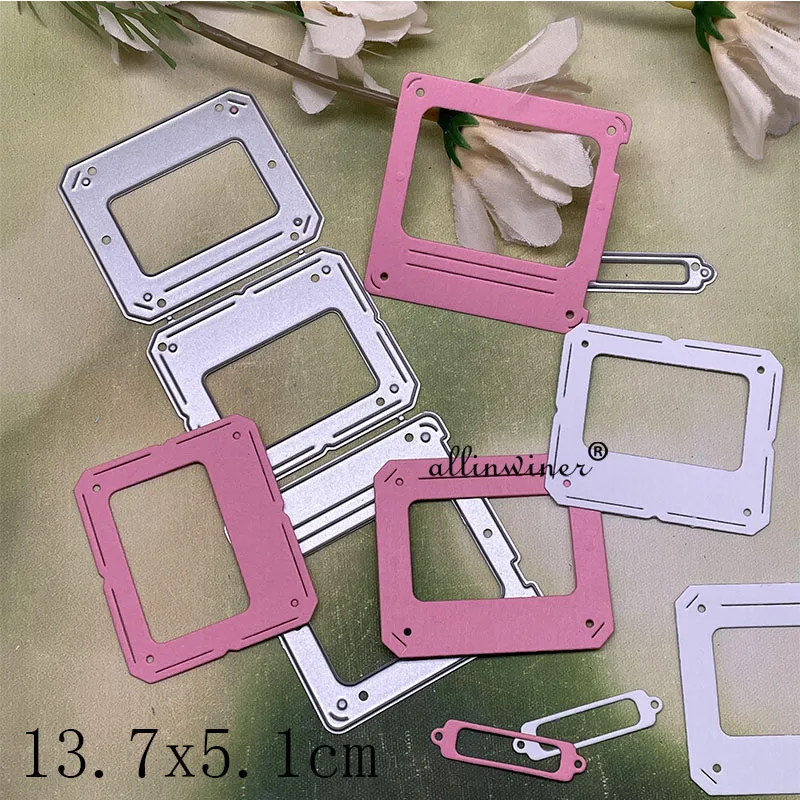 Stamp coupon letter frame Metal Cutting Dies Stencils Die Cut for DIY Scrapbooking Album Paper Card Embossing