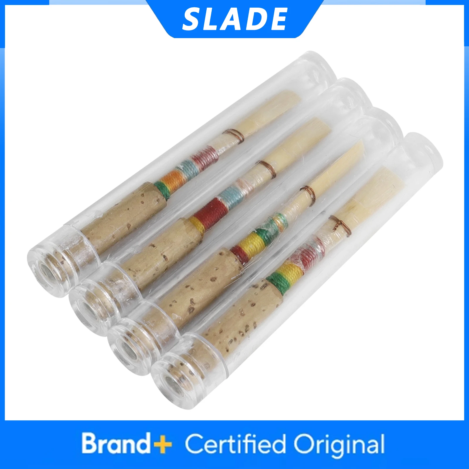 

SLADE 4Pcs Oboe Reeds Soft Mouthpiece Natural Reed Strength Medium Handmade Oboe Reed Woodwind Instrument Parts & Accessories
