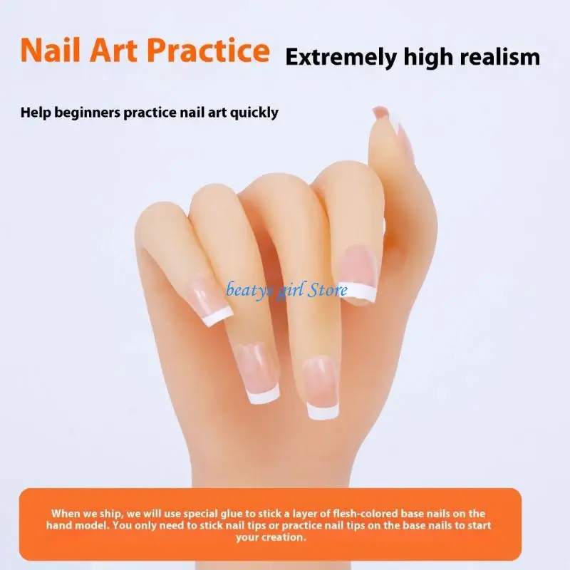 C7AB Anatomically Accurate Flexible Hand Model Silicone Structure Suitable For Photography Art Artists Display