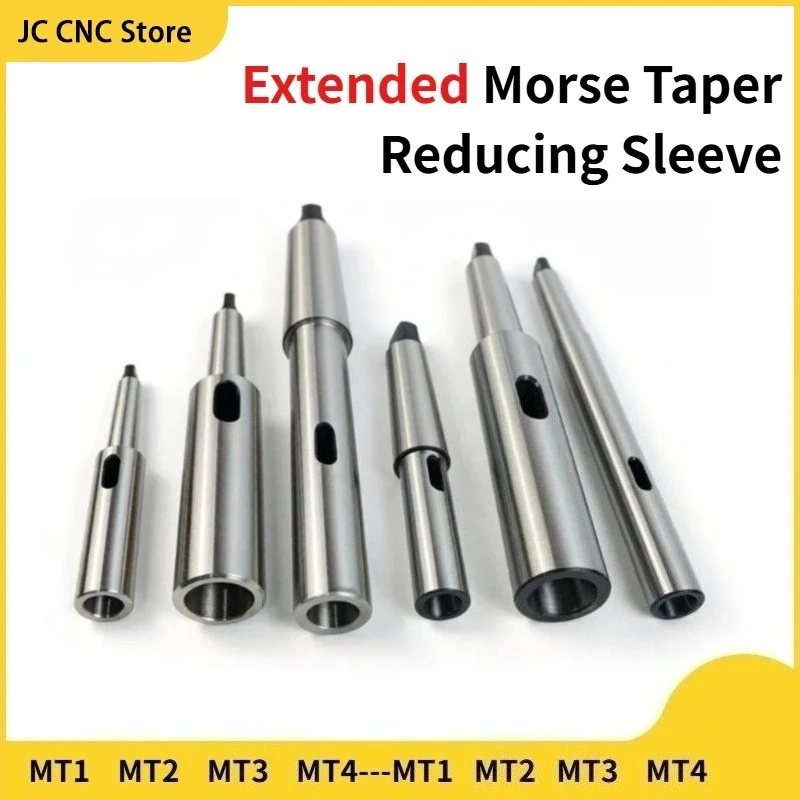 Morse Spindle MT1 MT2 MT3 MT4 Spindle Extended Variable Diameter Drill Sleeve Morse Variable Diameter Drill Sleeve Guide Sleeve