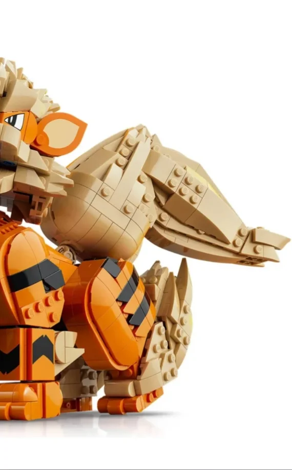The Cheapest Fire Wind Beast Building Set 1190pcs Adult Trendy Collectible Assembly Toy Desktop Decoration  Christmas gift - view 4