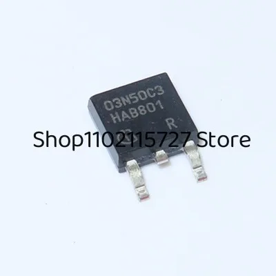 Transistor de efecto de campo, transistores de potencia SMD, 10 piezas, SPD03N50C3