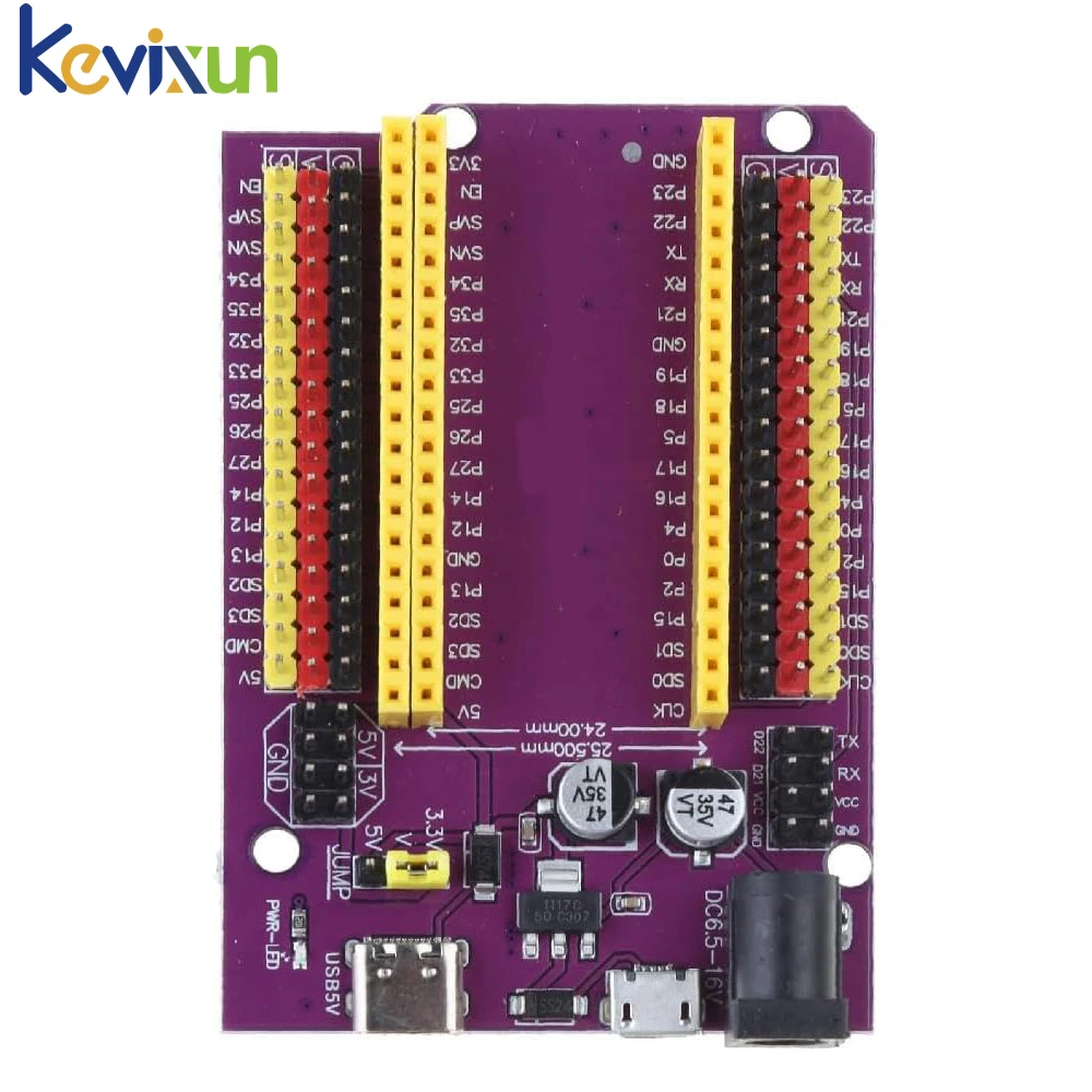 38Pin Expansion Board for ESP32 Development Board Internet of Things Wifi BT Module Dual-core CPU Low Power Consumption ESP-32