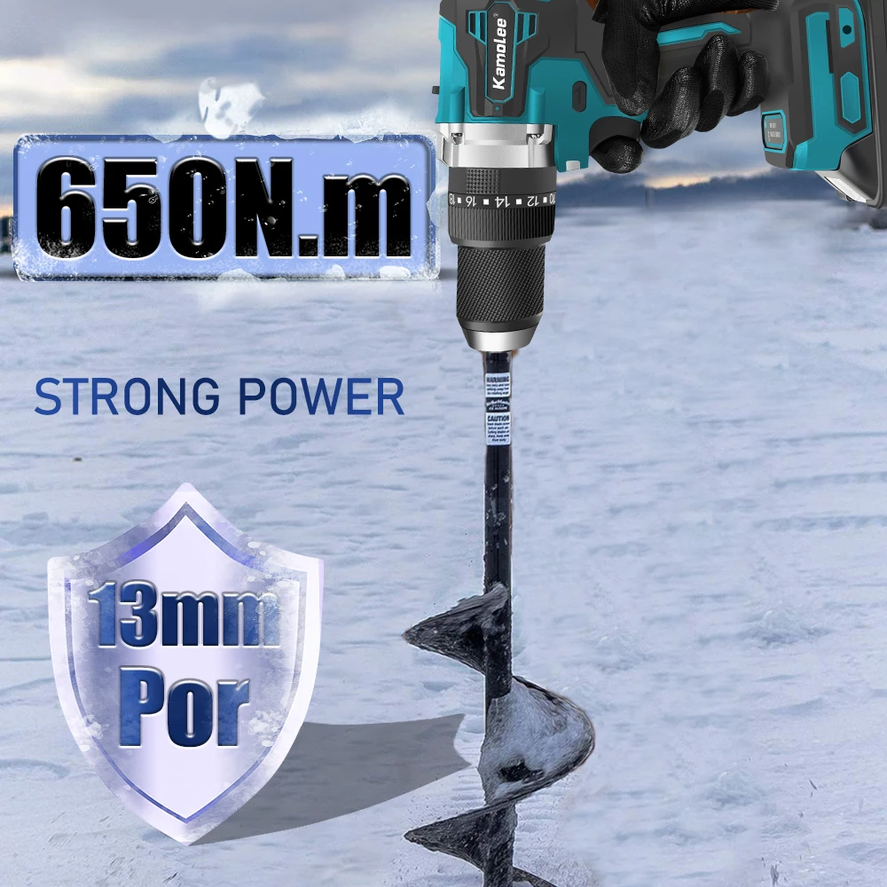 Бесщеточная электрическая Ударная дрель Kamolee 13 мм