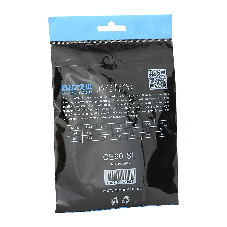 Gearlly 1 Set Corde per Chitarra Elettrica Lega Nichelata Avvolgimento Nucleo in Acciaio 0942 per Corde per Chitarra