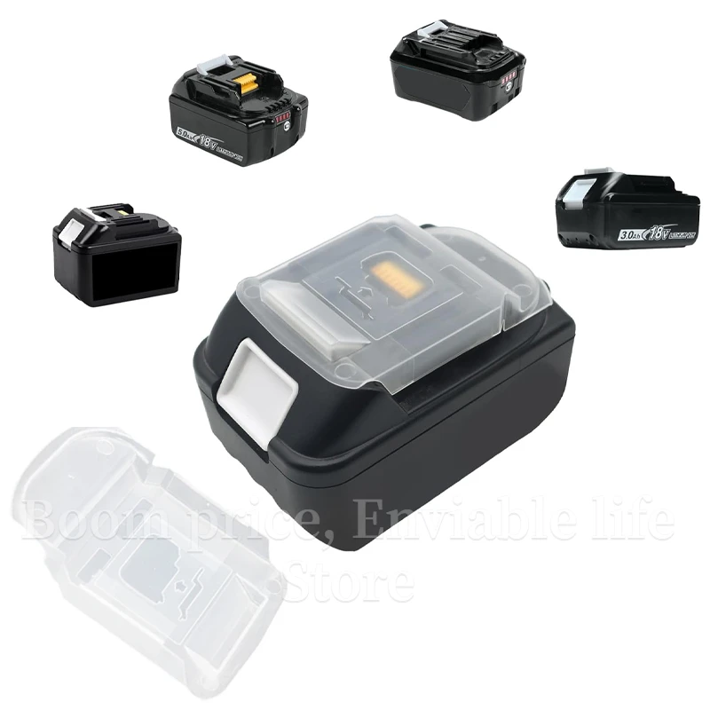 For Makita 18V Silicone Battery Case Battery Cover Parts Battery Shell Dust Cover for BL1830 BL1840 BL1850 BL1860 BL1890