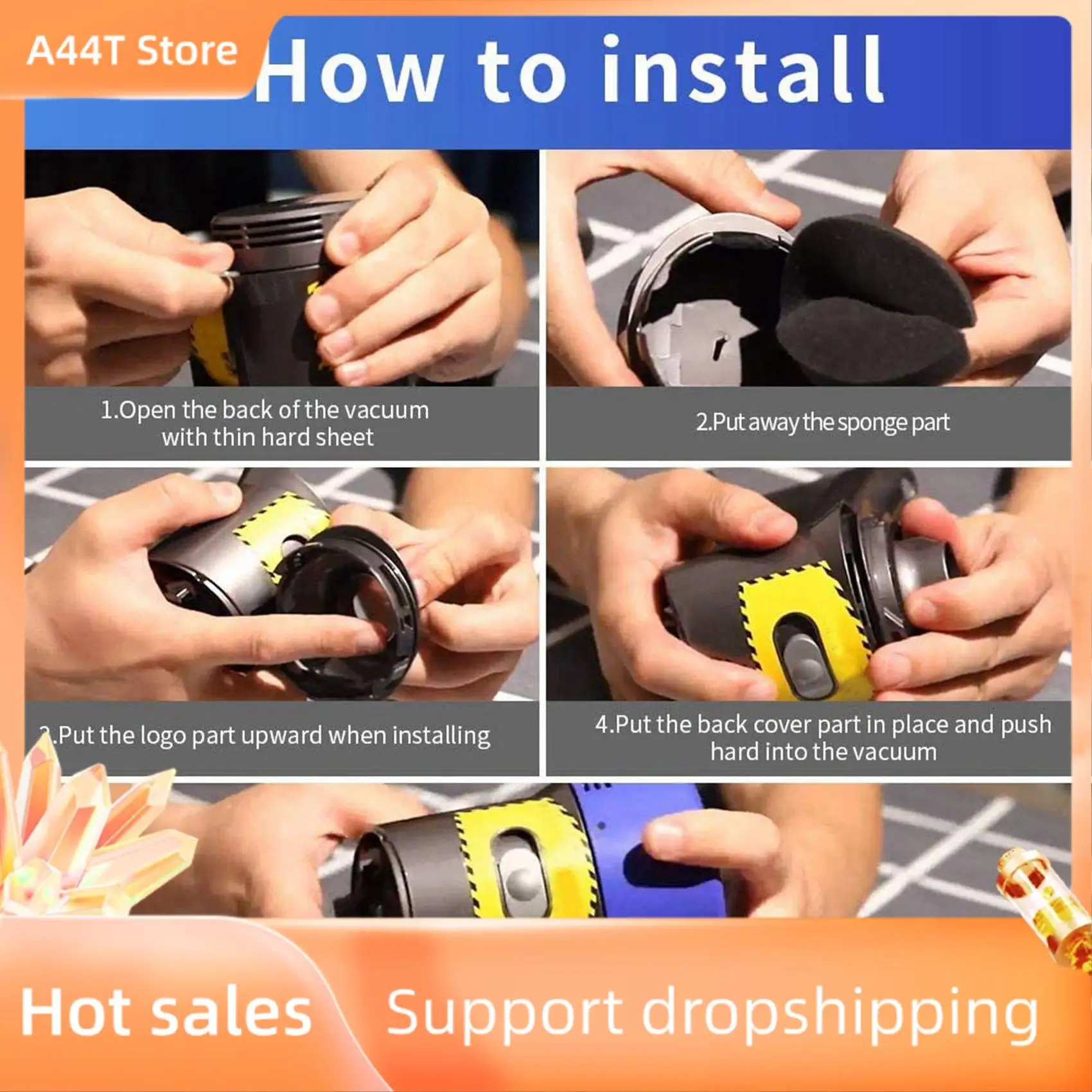 A44T 3X Vacuum Clea… - image