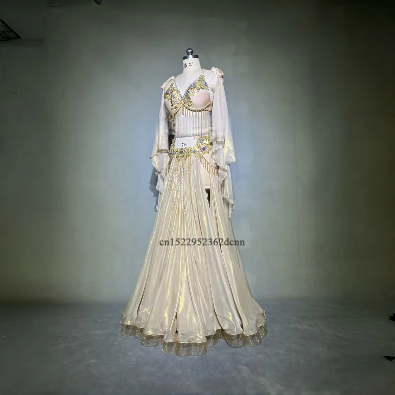 Belly Dancer Costume Women Custom Oriental Performance Compeitition Clothing Adult Children BellyDancing Professional Outfit new