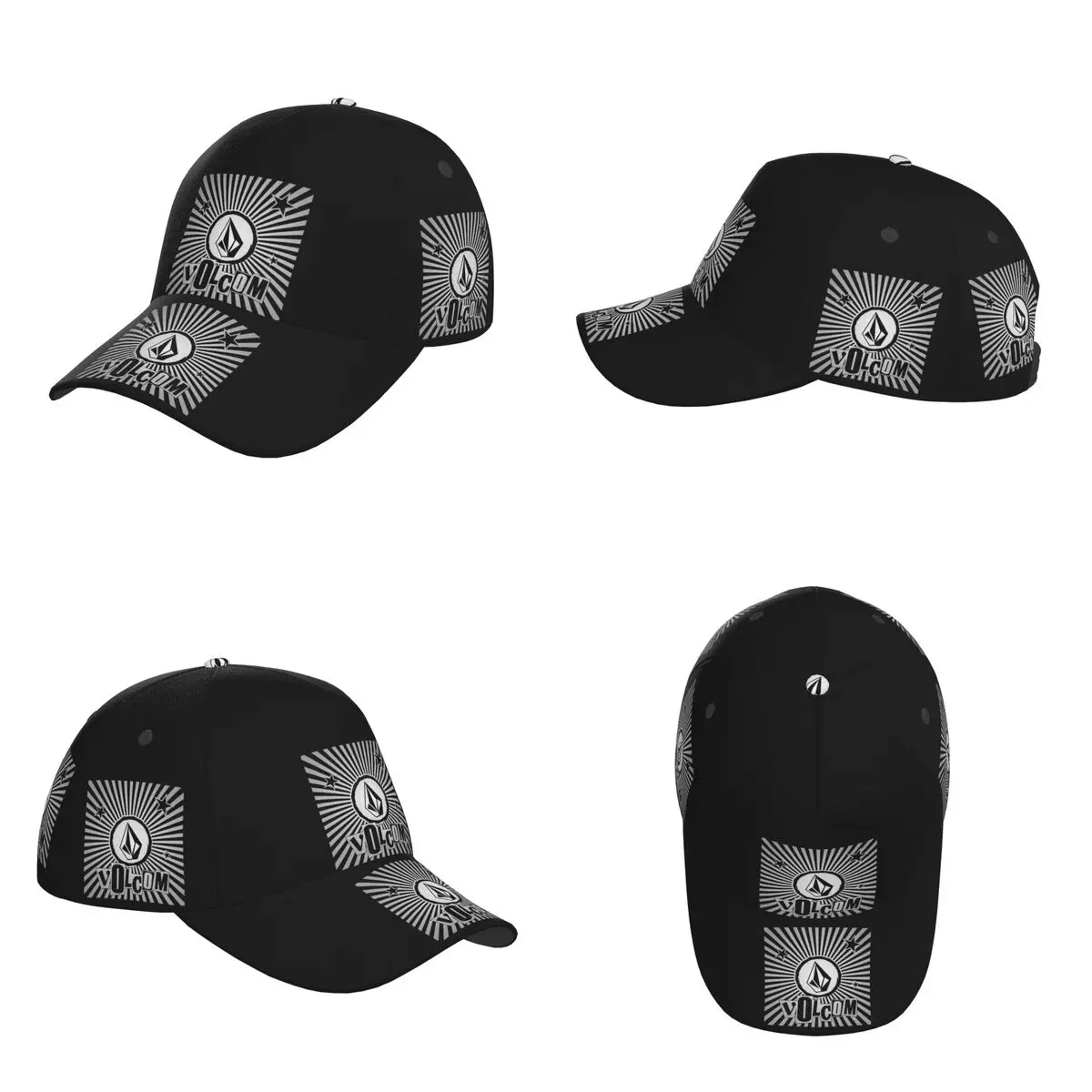 قبعات البيسبول للجنسين V-Volcom Logo ملابس الشارع الشهير الصيف قبعات البيسبول الرياضية قبعة الهيب هوب Casquette