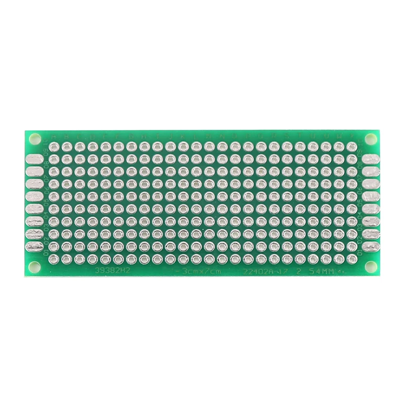 5Pcs Green 3x7cm Single Sided Prototype DIY Universal Printed Circuit PCB Board Prototype Board PCB Kit Breadboard Kit