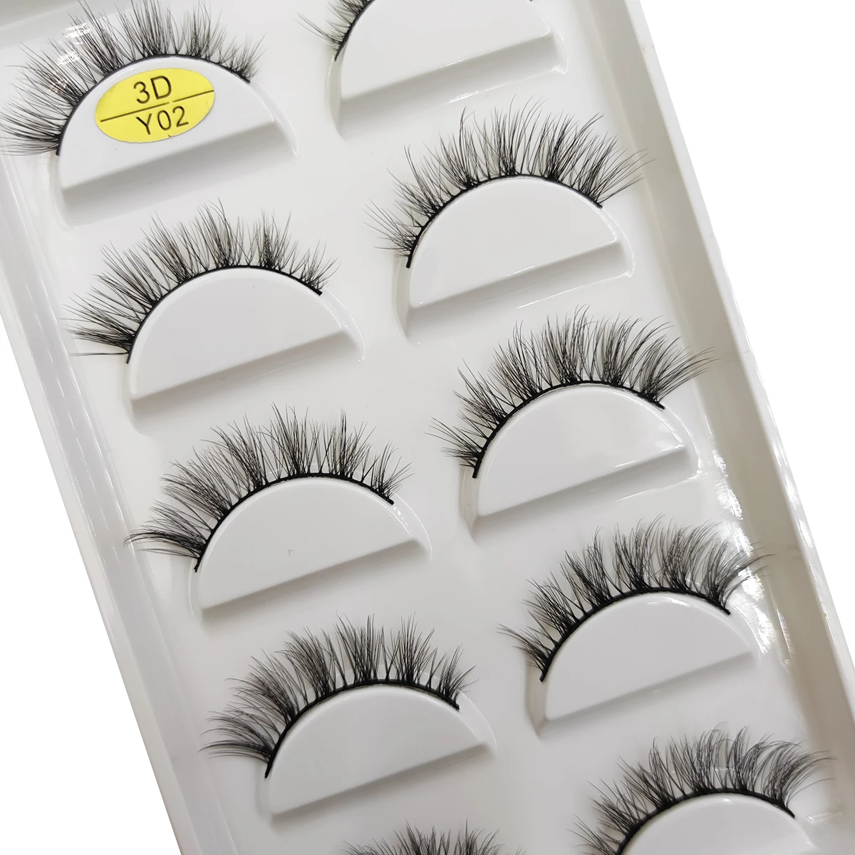 5 Pairs 3d Natural Mink Lashes Short False Eyelashes Messy Soft Eye Lashes Reusable Stage Makeup Faux Cils Maquiagem Cilios