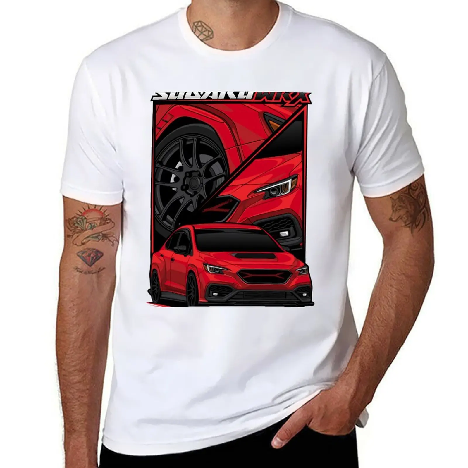 

Red VB Front Graphic T-Shirt men t shirt cotton 100% man tshirt T-Shirt