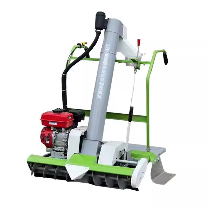 Multi-Crop Automatic Grain Collector - Bagging Suction Machine for Household Wheat, Corn & Rice, Small Drying Yard Use