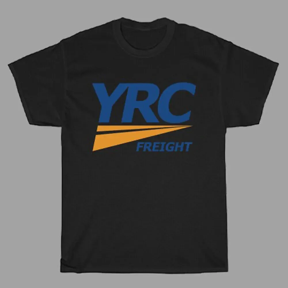 YRC Freight Transportation Men's Black T Shirt Size S to 3XL